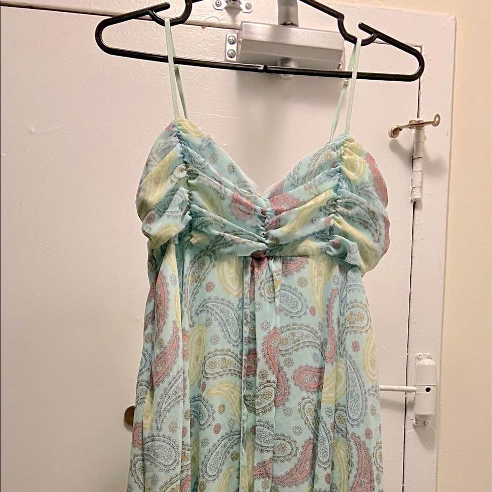 GUESS JEANS Paisley Dress Small $89 Excellent condition